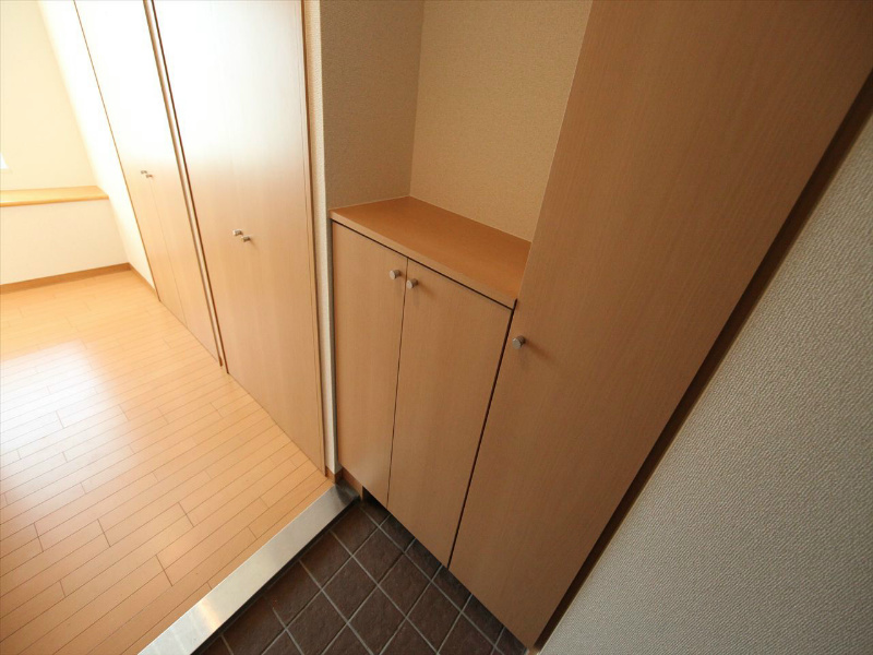 セイント橘 玄関　シューズボックス付（収納充実してます）