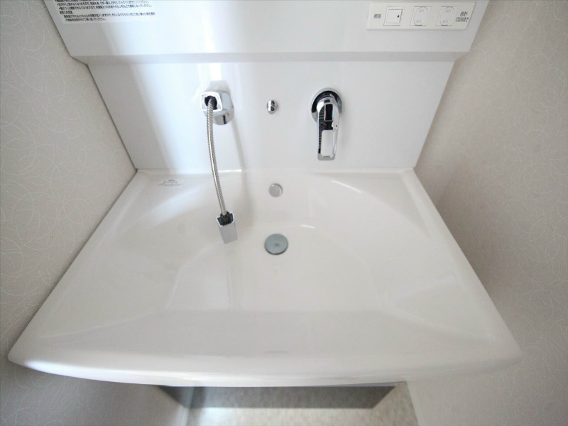 グリシーヌ栄 脱衣所　独立洗面台（シャンプードレッサー）洗濯機用意できます
