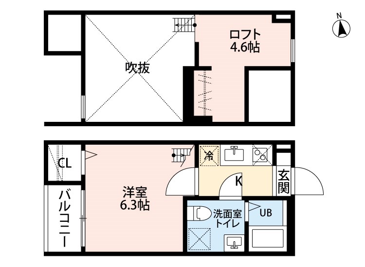 ヴィルシーナ 間取図