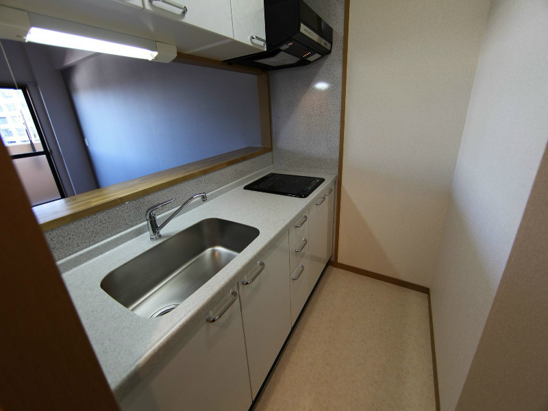 ＦＳ幅下 システムキッチン（ガス2口コンロ付）カウンターキッチン