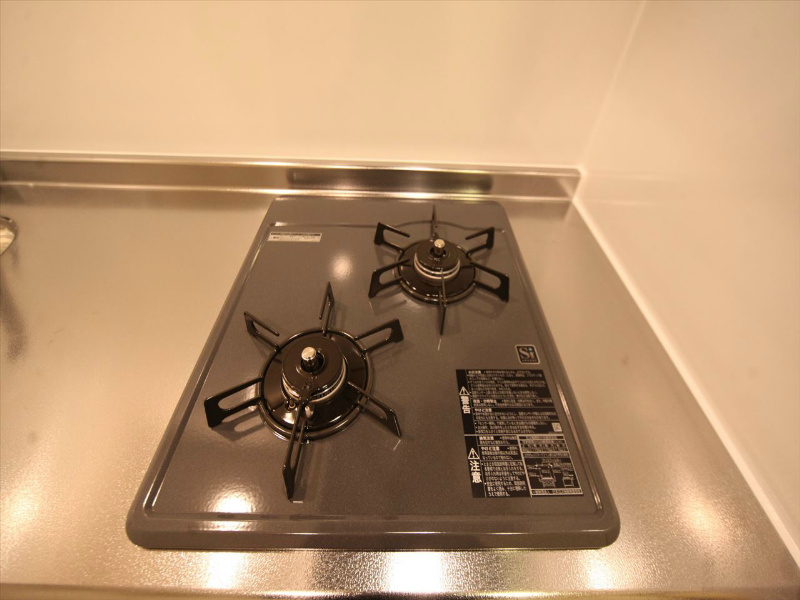 ｖｅｎｕｓｔａ（ヴェヌスタ） システムキッチン（ガス2口）冷蔵庫・レンジ等ご用意できます