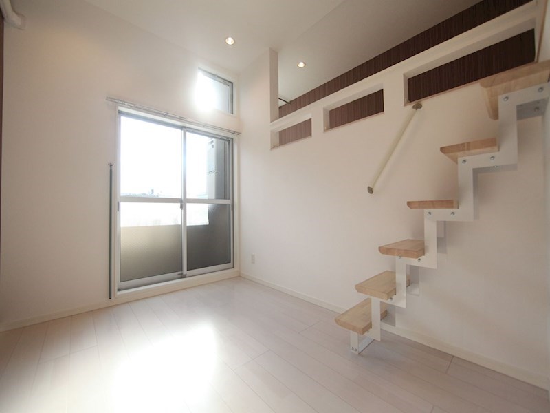 ＲｅｓｉｄｅｎｃｅＩｍａｉｋｅ（レジデンス今池） 洋室6.2帖　ロフト6.2帖（収納でもお部屋でも使えます）