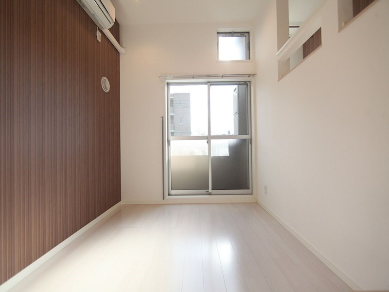 ＲｅｓｉｄｅｎｃｅＩｍａｉｋｅ（レジデンス今池） 洋室6.2帖　ロフト6.2帖（収納でもお部屋でも使えます）