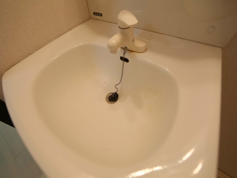 アースヒル東白壁 脱衣所　独立洗面台　洗濯機置場