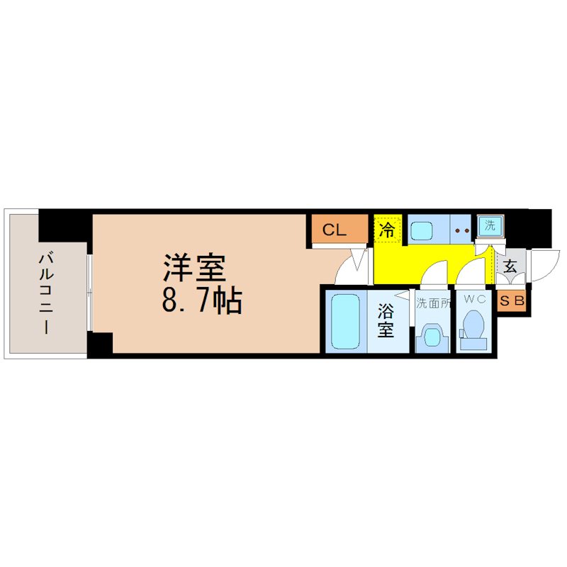 S-RESIDENCE本郷 間取図