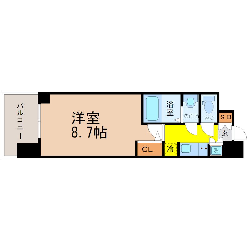S-RESIDENCE本郷 間取図
