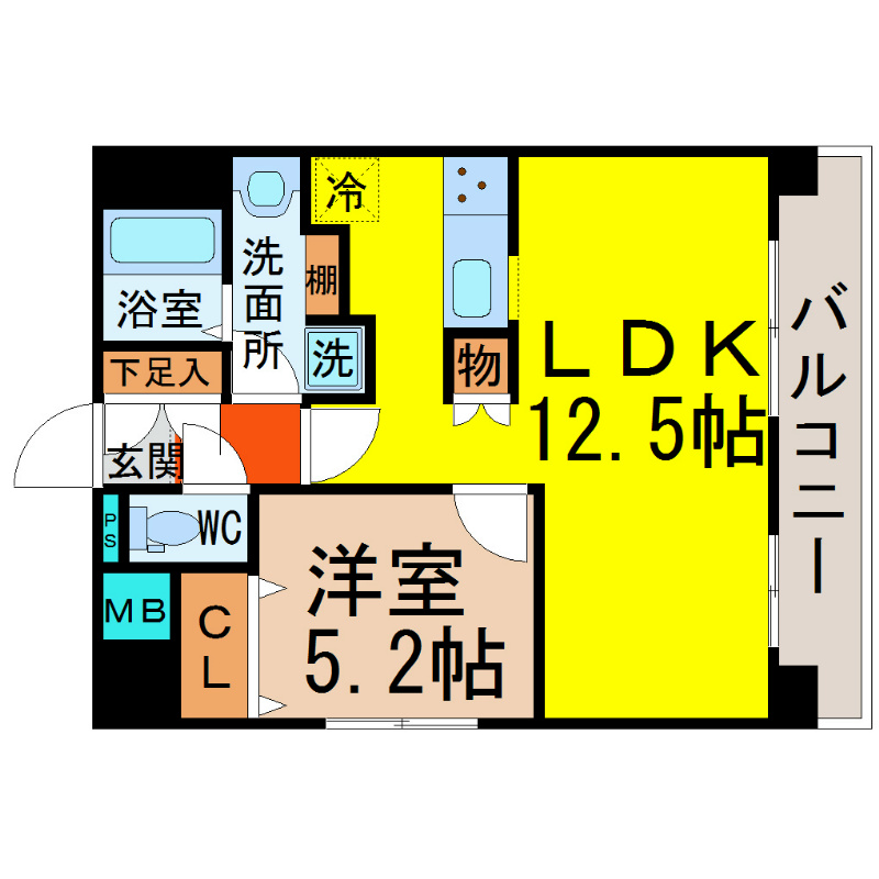 ＹＳ上前津 間取図