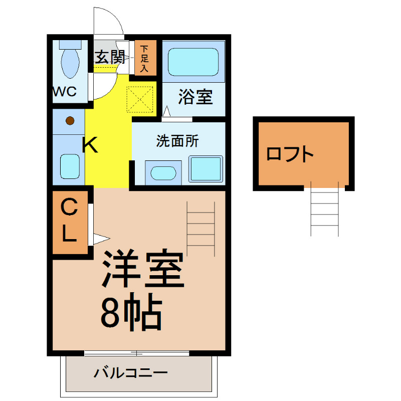 メゾン筒井 間取図