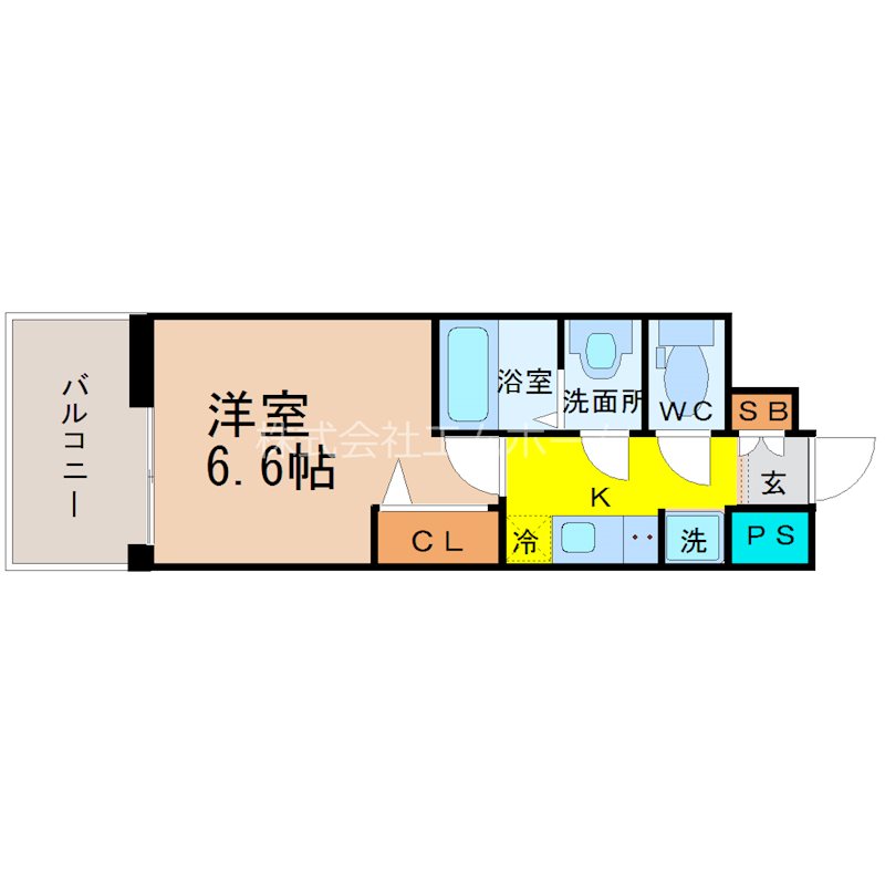 プレサンスＮＡＧＯＹＡ本陣 間取図