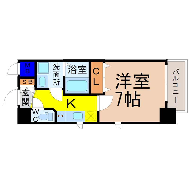 エステムコート名古屋ステーションクロス 間取図