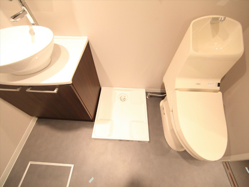 Ｓｏｌｅａ（ソレア）  脱衣所　オシャレな独立洗面台付　洗濯機ご用意できます