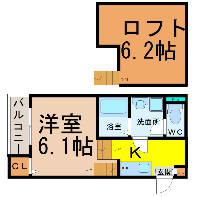 ルノンキュール 間取図