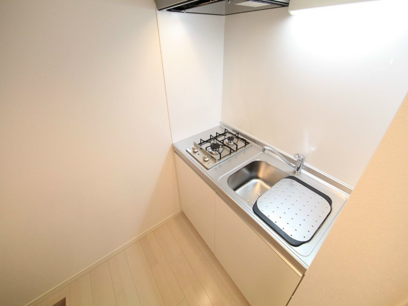ＧＲＡＮＤＦＯＲＭＥ堀田（グランドフォルム堀田） システムキッチン（ガス2口）冷蔵庫・レンジ等ご用意できます