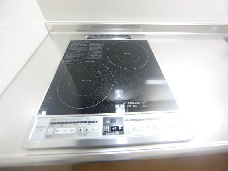 グランシャトゥ那古野 システムキッチン（ＩＨ2口コンロ付）