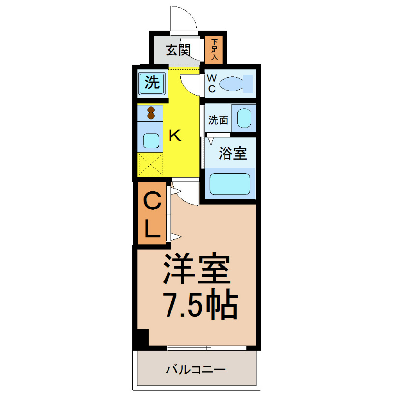 ライスフィールド 間取図
