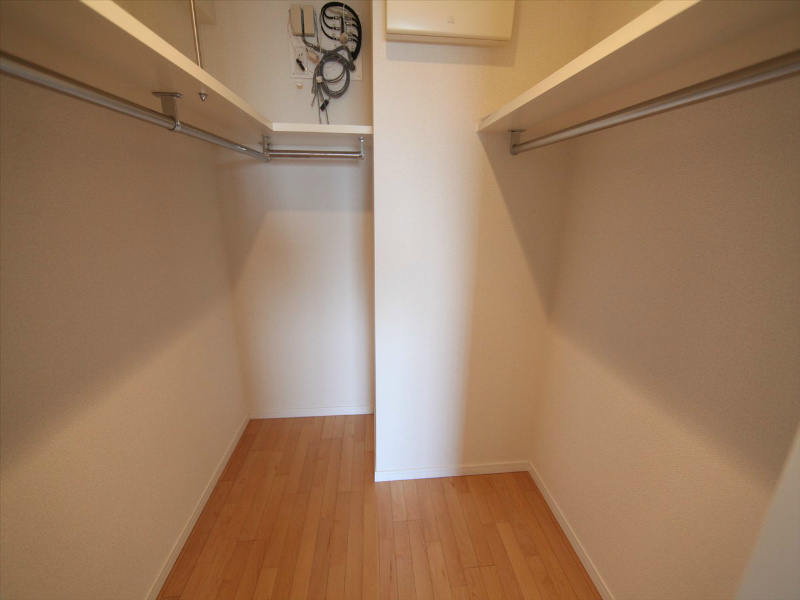 パークアクシス金山ＷＥＳＴ 収納　ウォークインクローゼット　収納充実してます