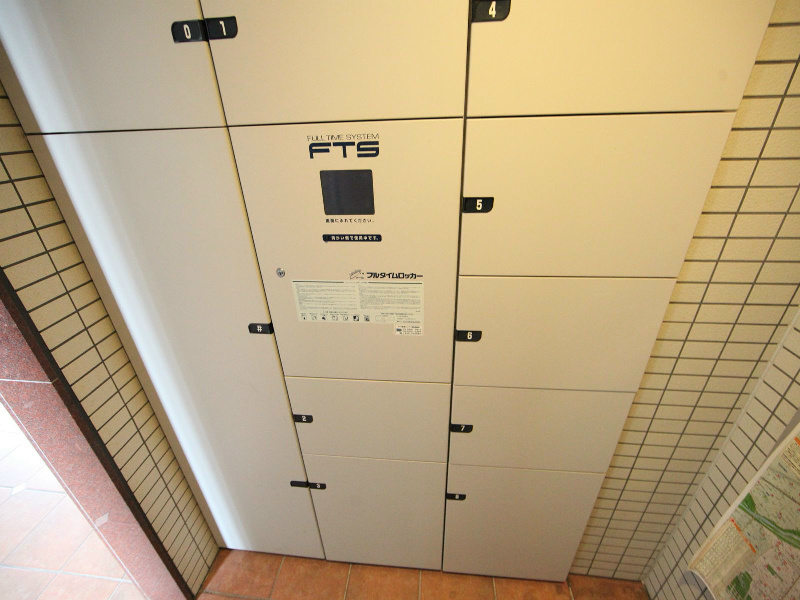 ソラナ平安 宅配BOX　不在時でも荷物の受け取りができます
