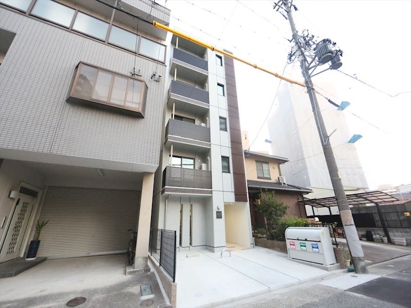カロス新栄 外観　オートロック付　宅配ＢＯＸ付　防犯カメラ付
