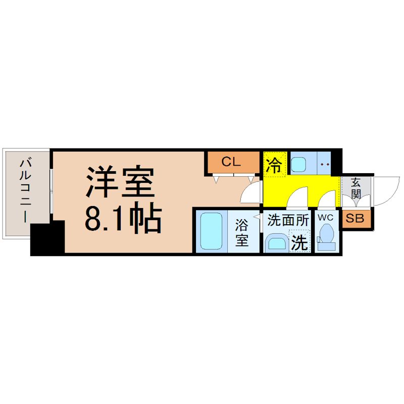 S-RESIDENCE池下西 間取図