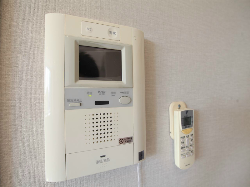 吹上アパートメント ＴＶモニター付インターホン