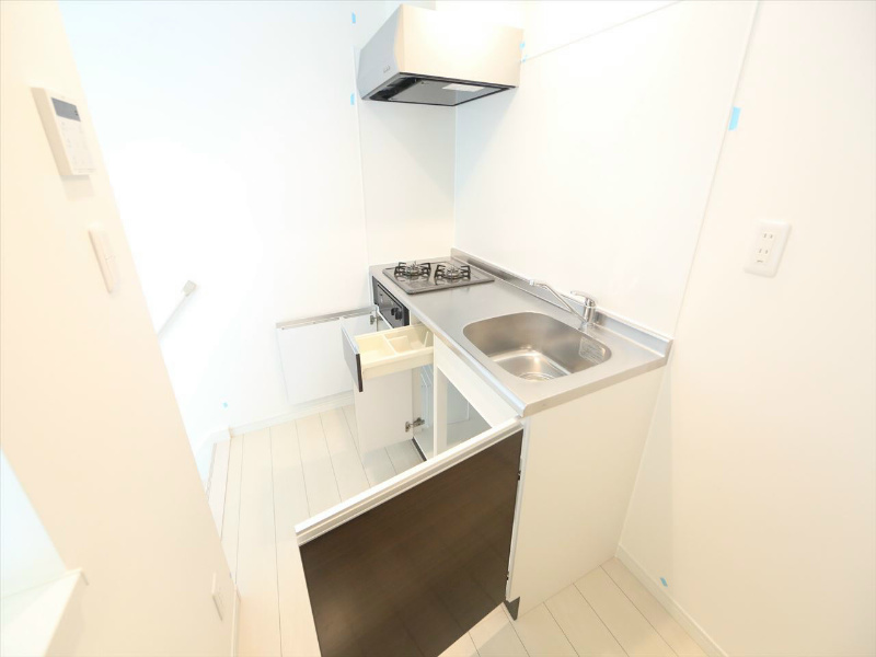 Ａｌｂａ港栄（アルバコウエイ） システムキッチン（ガス2口）冷蔵庫・レンジ等ご用意できます