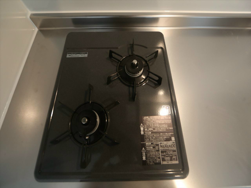 Ａｌｂａ港栄（アルバコウエイ） システムキッチン（ガス2口）冷蔵庫・レンジ等ご用意できます