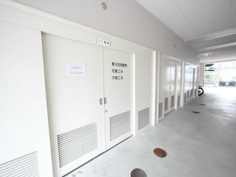 エステムコート名古屋駅前ＣＯＲＥ 敷地内ゴミ置き場