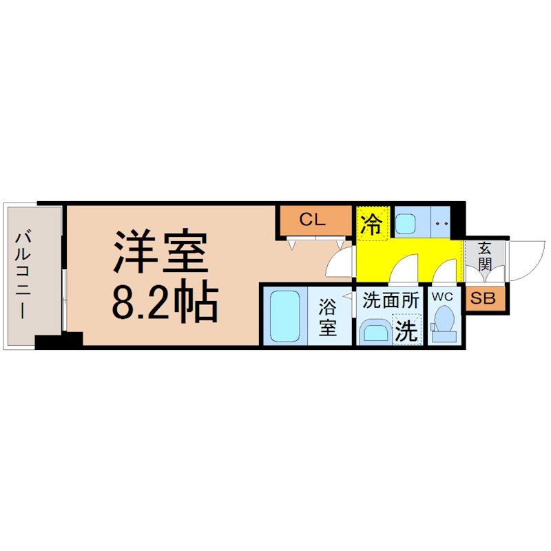 S-RESIDENCE池下西 間取図