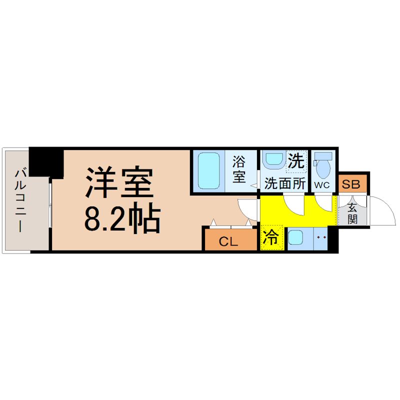 S-RESIDENCE池下西 間取図