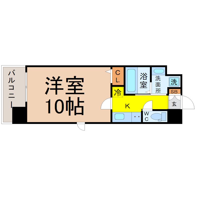 NEO JAPANESQUE出来町 間取図