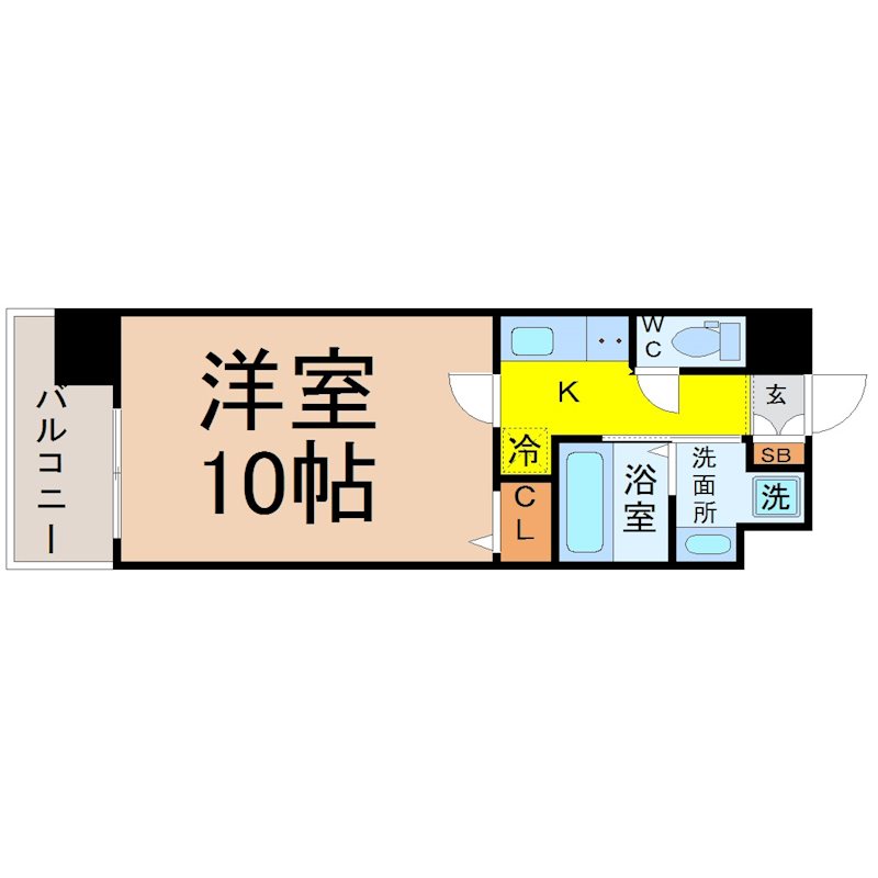 NEO JAPANESQUE出来町 間取図