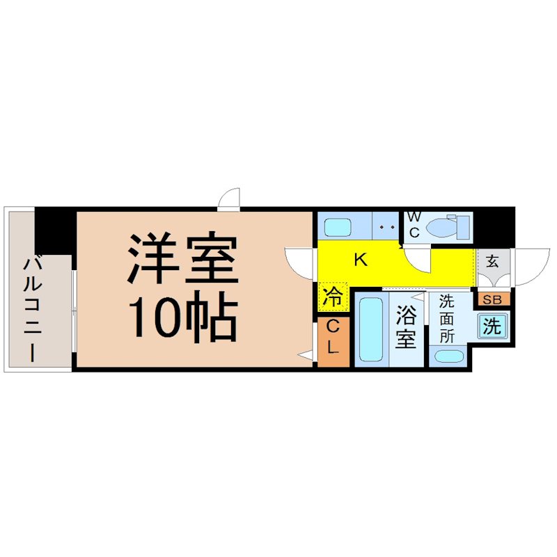 NEO JAPANESQUE出来町 間取図