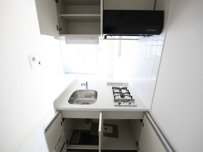 プレサンス錦プレミアム システムキッチン（ガス2口コンロ付）カウンターキッチン