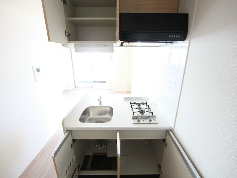 プレサンス錦プレミアム システムキッチン（ガス2口コンロ付）カウンターキッチン