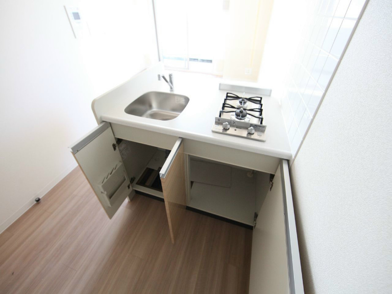 プレサンス錦プレミアム システムキッチン（ガス2口コンロ付）カウンターキッチン
