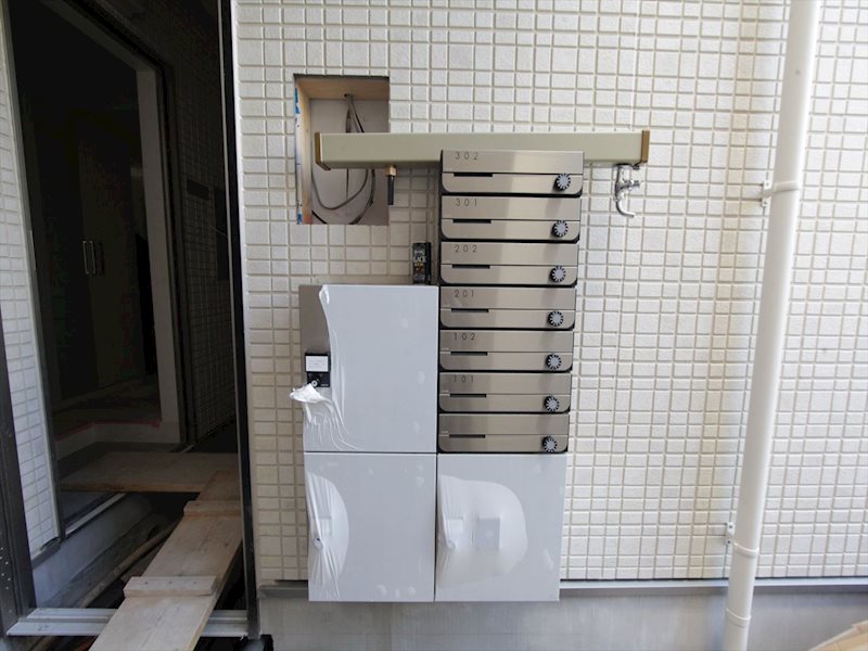 ハーモニーテラス長筬町 外観　オートロック　ＴＶモニターホン　宅配ＢＯＸ完備