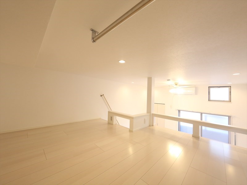 ハーモニーテラス柳瀬町 ロフト6帖（収納としても寝室としても使えます）