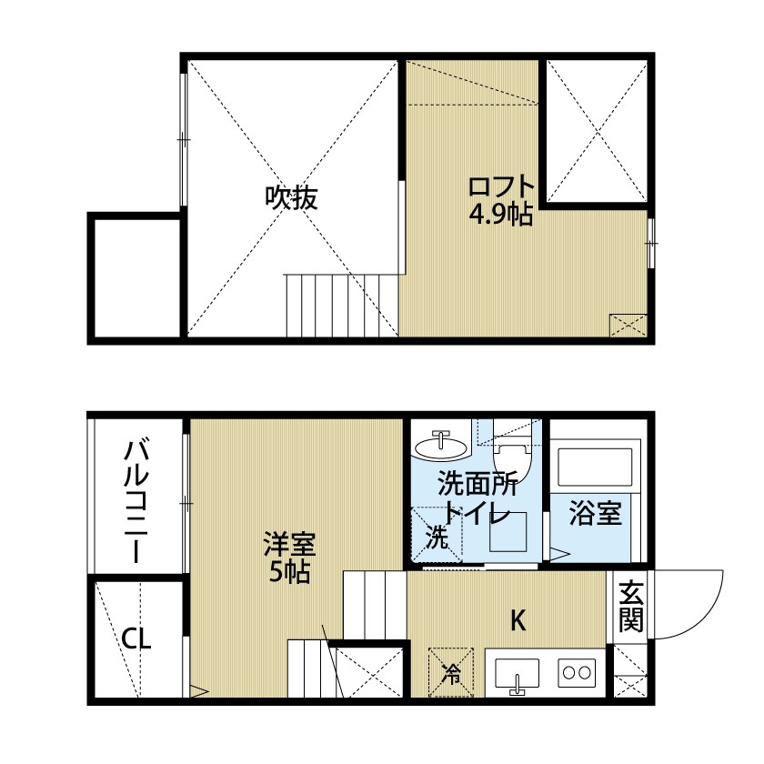 ベーネ浄心 間取図