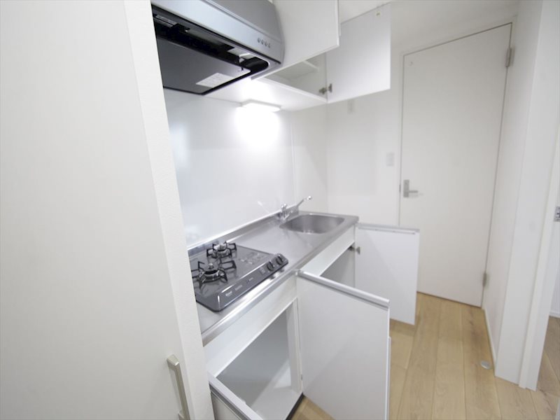 TATERU Apartment 東山町ⅡC棟 システムキッチン（ガス2口コンロ付）
