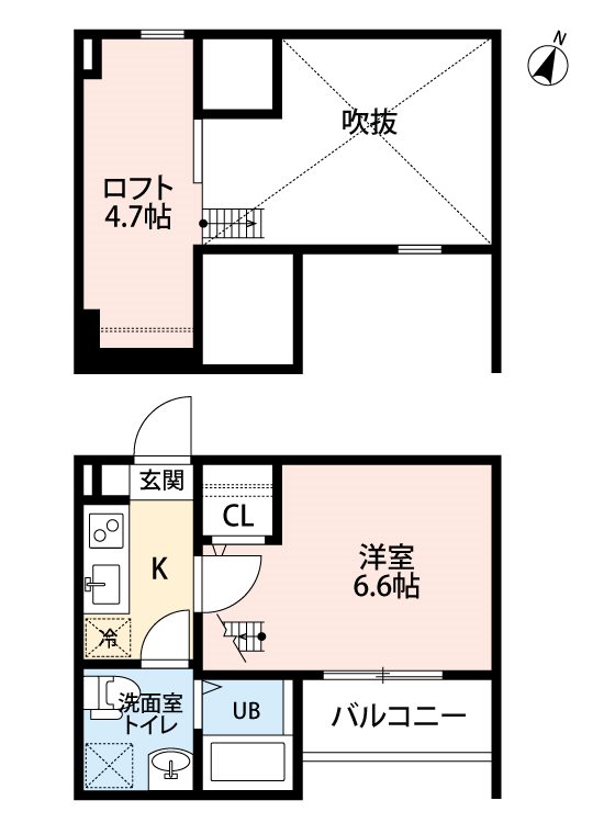 Ａｄ　Ｃｏｍｐａｓｓ（アドコンパス） 間取図