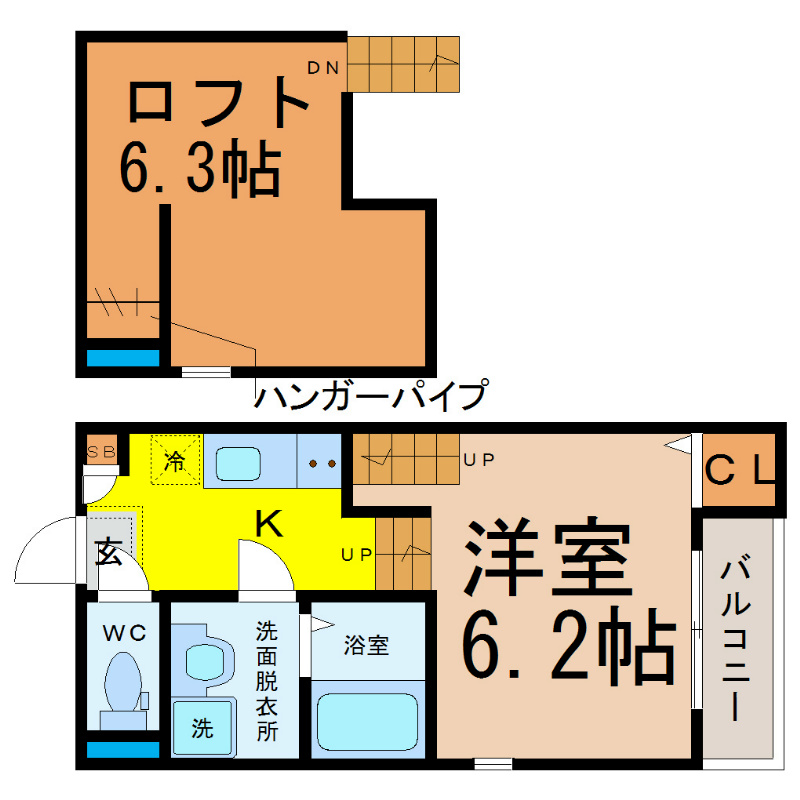 ルミエールＨＳ 間取図