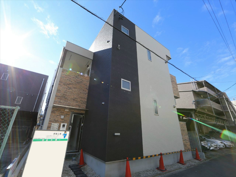 外観 オートロック付 デザイナーズ 光インターネット無料
