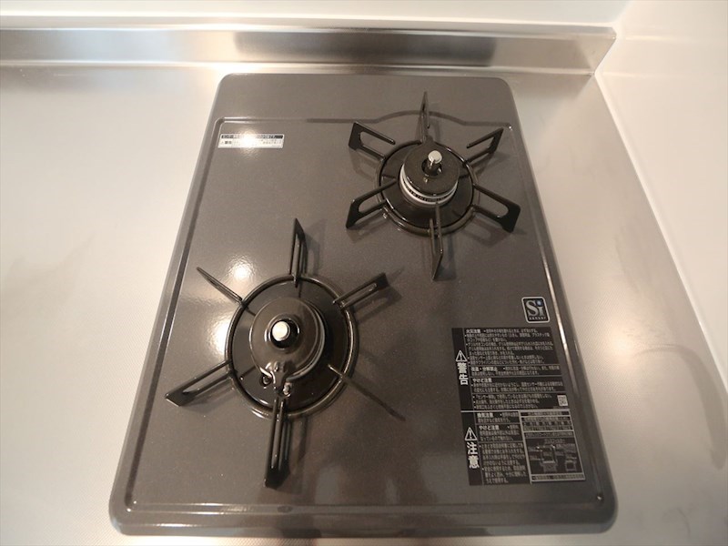 Ａｌｂａ港栄（アルバコウエイ） システムキッチン（ガス2口）冷蔵庫・レンジ等ご用意できます