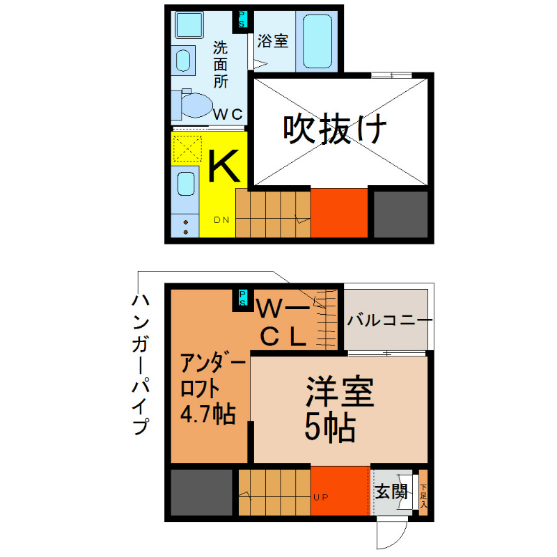 ＦｏｒｔＰｒｅｍｉｅｒｅＭｉｎａｔｏ（フォートプルミエールミナト） 間取図