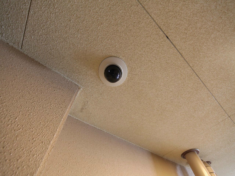 プレサンス泉シティアーク 防犯カメラ付