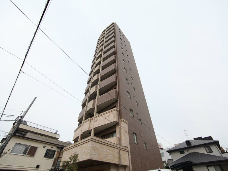 ヴァンデュール名古屋御器所 外観　防犯カメラ付　宅配ＢＯＸ付　オートロック付