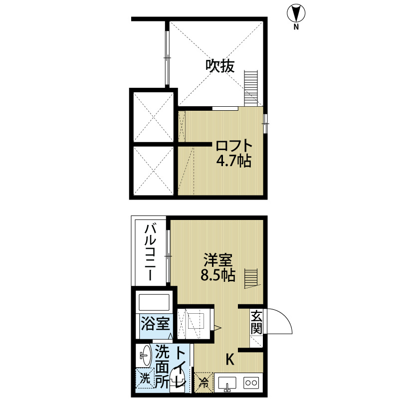 セ・ルーニア畑江 間取図