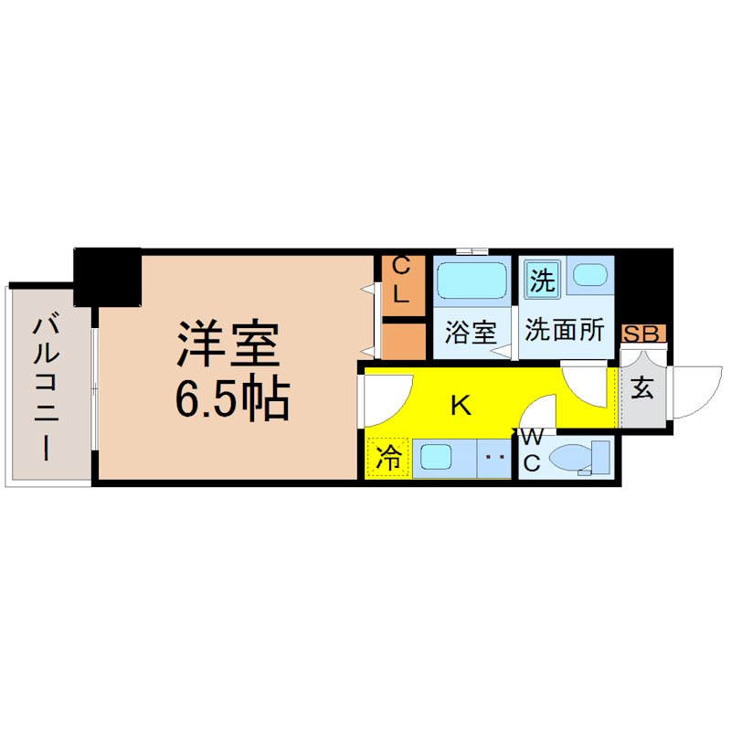 S-RESIDENCE今池南 間取図