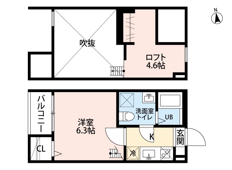 ヴィルシーナ 間取図