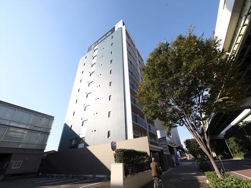 レジデンスＳＵＮ.Ｋ 外観　オートロック付　宅配ＢＯＸ　防犯カメラ